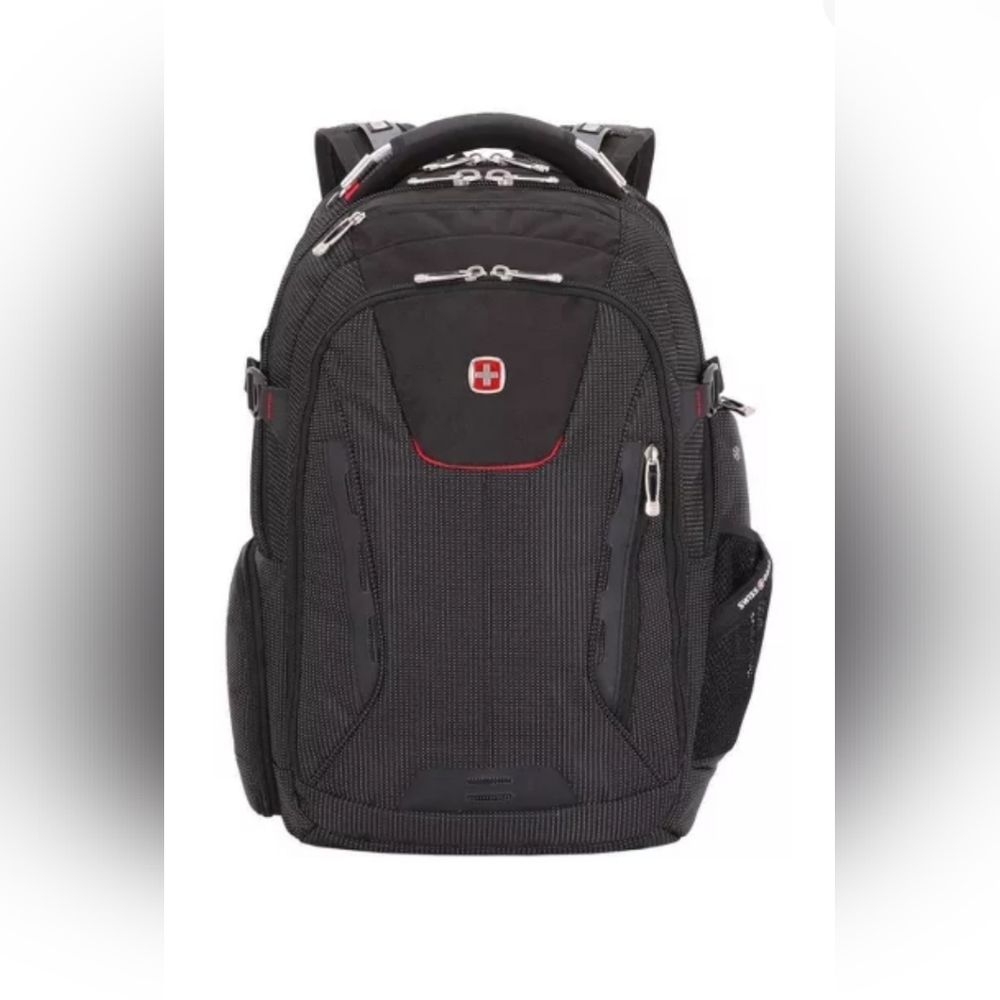 NEW! SWISSGEAR Scan Smart TSA Laptop and USB Power Plug 18.5" Backpack -…